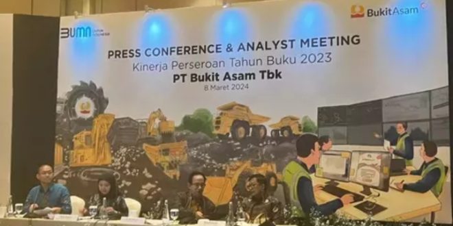 PT Bukit Asam Tbk (PTBA) Alami Penurunan Laba Bersih 51,5 Persen Jadi ...